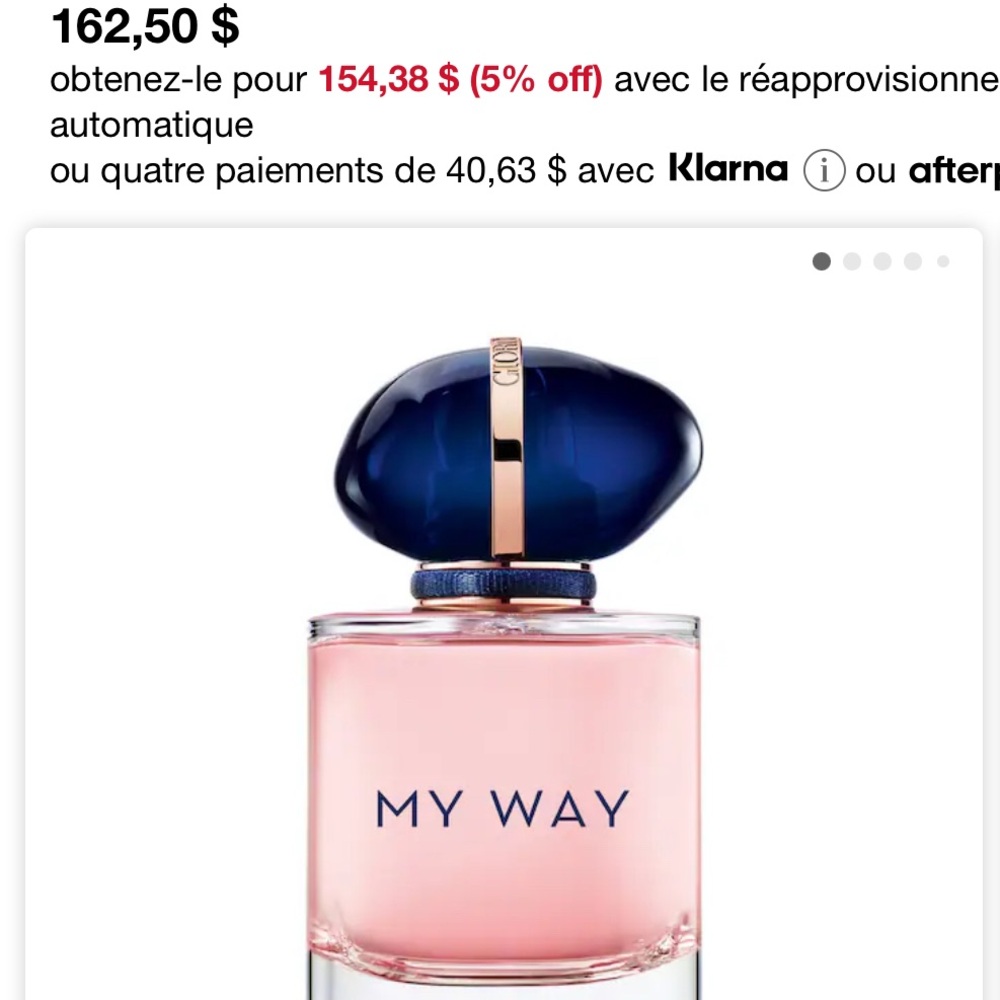 My Way eau de parfum - Giorgio Armani